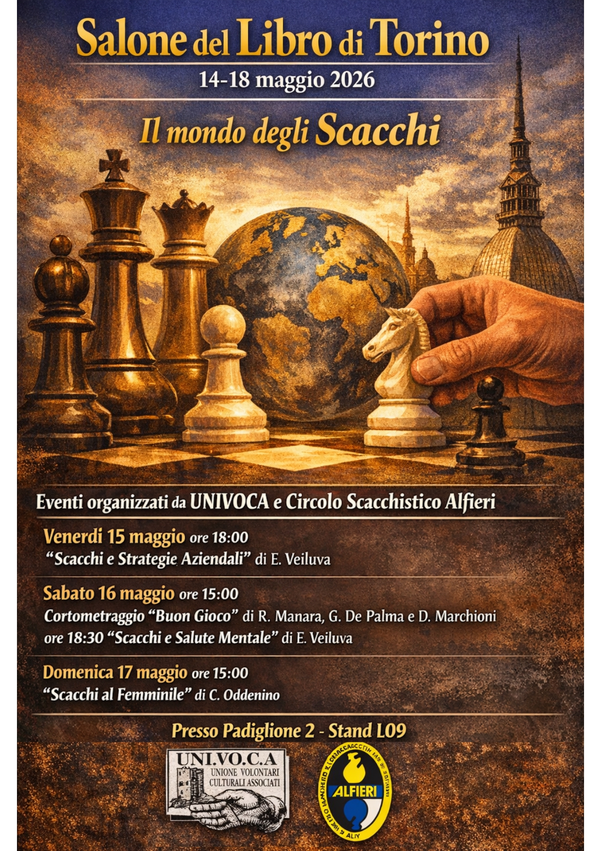 SIAMO AL SALONE DEL LIBRO : il programma